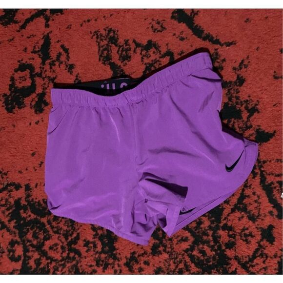 Womens Purple NiKE DRI FIT SZ S Small Spandex underneath Shorts - Picture 13 of 16